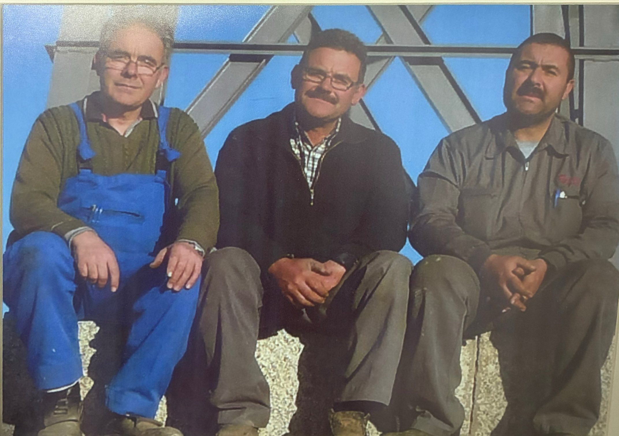 Andrés, Eduardo y Miguel de la Osada